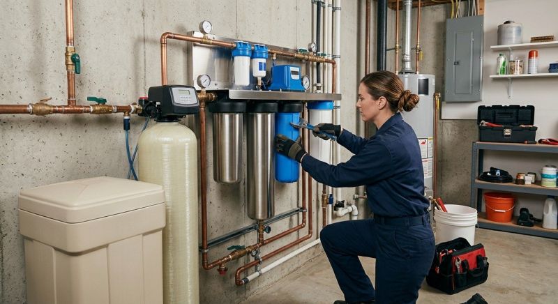 Water Filtration Installation in Columbus, OH